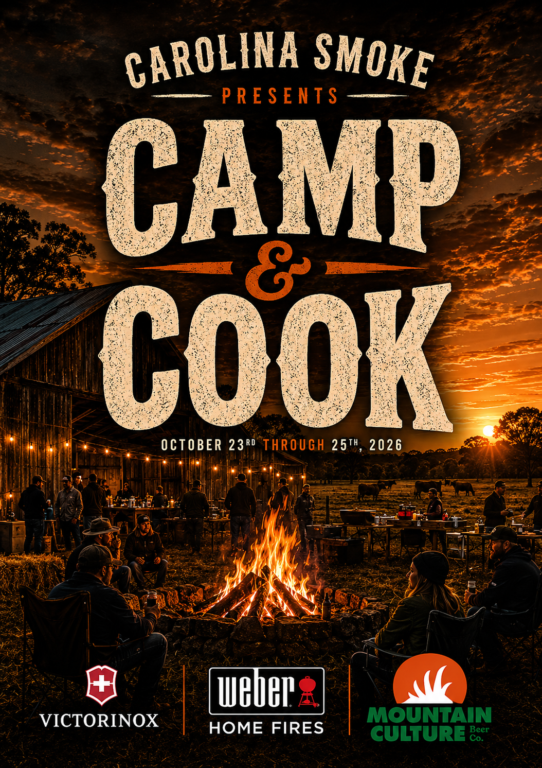 A camp and cook weekend - Family Ticket
